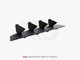 Maxton Design Front Bumper Wings (Canards) VW Polo GTI Mk6