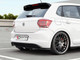 Maxton Design Rear Splitter (Vertical Bars) Volkswagen Polo GTI / R-Line Mk6