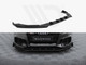 Maxton Design Street PRO Front Splitter V.1 + Flaps Audi RS3 Sedan 8V Facelift