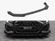 Maxton Design Street PRO Front Splitter V.1 + Flaps Audi RS3 8Y