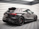 Maxton Design Street PRO Rear Side Splitters + Flaps Audi RS3 Sportback 8Y