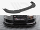 Maxton Design Street PRO Front Splitter + Flaps Audi RS6 Avant C6