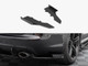 Maxton Design Street Pro Rear Side Splitters + Flaps Audi RS6 Avant C6