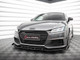 Maxton Design Street PRO Front Splitter + Flaps Audi TT S / S-Line 8S