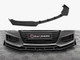 Maxton Design Street PRO Front Splitter + Flaps Audi TT S / S-Line 8S
