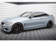 Maxton Design Street PRO Side Skirts Diffusers + Flaps BMW 4 Coupe / Gran Coupe / Cabrio M-Pack F32 / F36 / F33