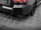 Maxton Design Street Pro Rear Side Splitters V.1 + Flaps BMW M2 G87
