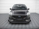 Maxton Design Street PRO Front Splitter + Flaps Ford Fiesta ST Mk8 Facelift