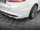 Maxton Design Street Pro Rear Side Splitters + Flaps Ford Mondeo Sport Mk5 Facelift / Fusion Sport Mk2 Facelift