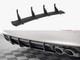 Maxton Design Street PRO Rear Diffuser Maserati Ghibli MK3 (2013-)