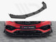 Maxton Design Street PRO Front Splitter + Flaps Mercedes-Benz A 45 AMG Aero W176 Facelift