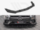 Maxton Design Street PRO Front Splitter + Flaps Mercedes A35 AMG / AMG-Line Aero Pack W177