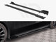 Maxton Design Street PRO Side Skirts Diffusers + Flaps Mercedes A35 AMG / AMG-Line Aero Pack W177