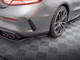 Maxton Design Street Pro Rear Side Splitters Mercedes-AMG C43 Coupe C205 Facelift
