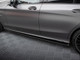 Maxton Design Street PRO Front Splitter + Flaps Mercedes-AMG C63 Sedan / Estate W205 Facelift