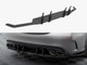 Maxton Design Street PRO Rear Diffuser Mercedes-AMG C63 Sedan / Estate W205 Facelift