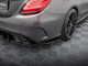 Maxton Design Street Pro Rear Side Splitters Mercedes-AMG C63 Sedan / Estate W205 Facelift