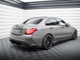 Maxton Design Street Pro Rear Side Splitters + Flaps Mercedes-AMG C63 Sedan / Estate W205 Facelift