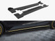 Maxton Design Street PRO Side Skirts Diffusers + Flaps Mercedes-AMG CLA 45 C117 Facelift