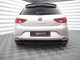 Maxton Design Street PRO Rear Diffuser Seat Leon Hatchback Mk3 (2012-2016)