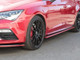 Maxton Design Side Skirts Diffusers V.3 Seat Leon Mk3 Cupra / FR Facelift