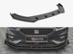 Maxton Design Street PRO Front Splitter + Flaps Seat Leon FR Mk4