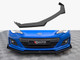 Maxton Design Street PRO Front Splitter V.1 + Flaps Subaru BRZ Mk1 Facelift
