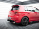 Maxton Design Street PRO Rear Side Splitters + Flaps VW Golf GTI Mk6