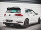 Maxton Design Street PRO Rear Diffuser VW Golf R-Line Mk7 Facelift