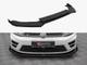 Maxton Design Street PRO Front Splitter V.1 + Flaps VW Golf R Mk7
