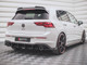 Maxton Design Street PRO Rear Diffuser V.1 VW Golf 8 GTI