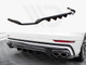 Central Rear Splitter (Vertical Bars) V.2 Audi SQ8 Mk1 Central Rear Splitter (Vertical Bars) V.2 Audi SQ8 Mk1