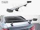 Maxton Design Carbon Spoiler With Internal Brackets Uprights BMW 4 F32 / 4 F32 M-Pack Coupe
