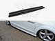 Maxton Design Side Skirts Diffusers Audi TT Mk2 RS - Textured