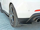 Maxton Design Rear Side Splitters Alfa Romeo Giulietta Zender - Textured