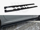 Maxton Design Side Skirts Splitters Mercedes-benz SLK R172 Standard (2011-2015) - Textured