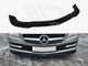 Maxton Design Front Splitter V.1 Mercedes SLK R172 Standard (2011-2015) - Carbon Look