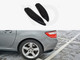 Maxton Design Rear Side Splitters V.1 Mercedes-benz SLK R172 Standard (2011-2015) - Carbon Look