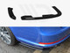 Maxton Design Rear Side Splitters Skoda Octavia Mk2 VRS Estate Facelift - Textured