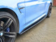 Maxton Design Side Skirts Diffusers V.1 BMW M4 F82 - Textured
