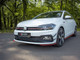 Maxton Design Front Splitter V.5 VW Polo Mk6 GTI - Carbon Look