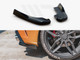 Maxton Design Rear Side Splitters V.3 (For rear valance v.2) Ford Focus Hatchback ST Mk4 - Carbon Look