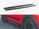 Maxton Design Side Skirts Diffusers Mini Countryman Mk2 F60 JCW - Carbon Look