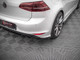 Maxton Design Rear Side Splitters V.3 VW Golf R Mk7 - Carbon Look Maxton Design Rear Side Splitters V.3 VW Golf R Mk7 - Carbon Look