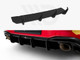 Maxton Design Street PRO Rear Diffuser V.1 Volkswagen Golf GTI Clubsport Mk8 Facelift