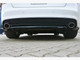 Maxton Design Central Rear Splitter (Vertical Bars) Audi A5 S-line 8T FL Coupe / Sportback - Textured