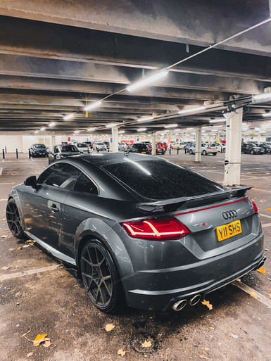 Audi tt shop rear spoiler