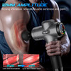 TOLOCO Massage Gun, Upgrade Deep Tissue Back Massager with 7 Replacement Heads, Percussion Massage Guns for Athletes for Pain Relief, Super Quiet Electric Massager for Treatment, Relax, Carbon