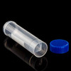 50 Pcs 50ml Plastic Centrifuge Tubes with Blue Screw Cap Conical Bottom, Abuff Plastic Test Tube for Cold Storage