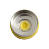 20mm Flip Off Caps-100 Pcs Aluminum-Plastic Yellow Flip Off Caps for Glass Vial